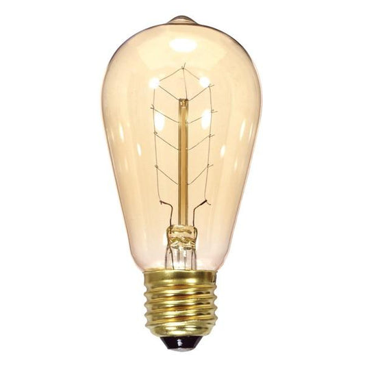 40W ST19 Nostalgic Antique - Hairpin E26 Medium 120V S2414