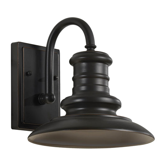 Generation Lighting - OL8600RSZ - One Light Outdoor Wall Lantern - Redding Station - Restoration Bronze