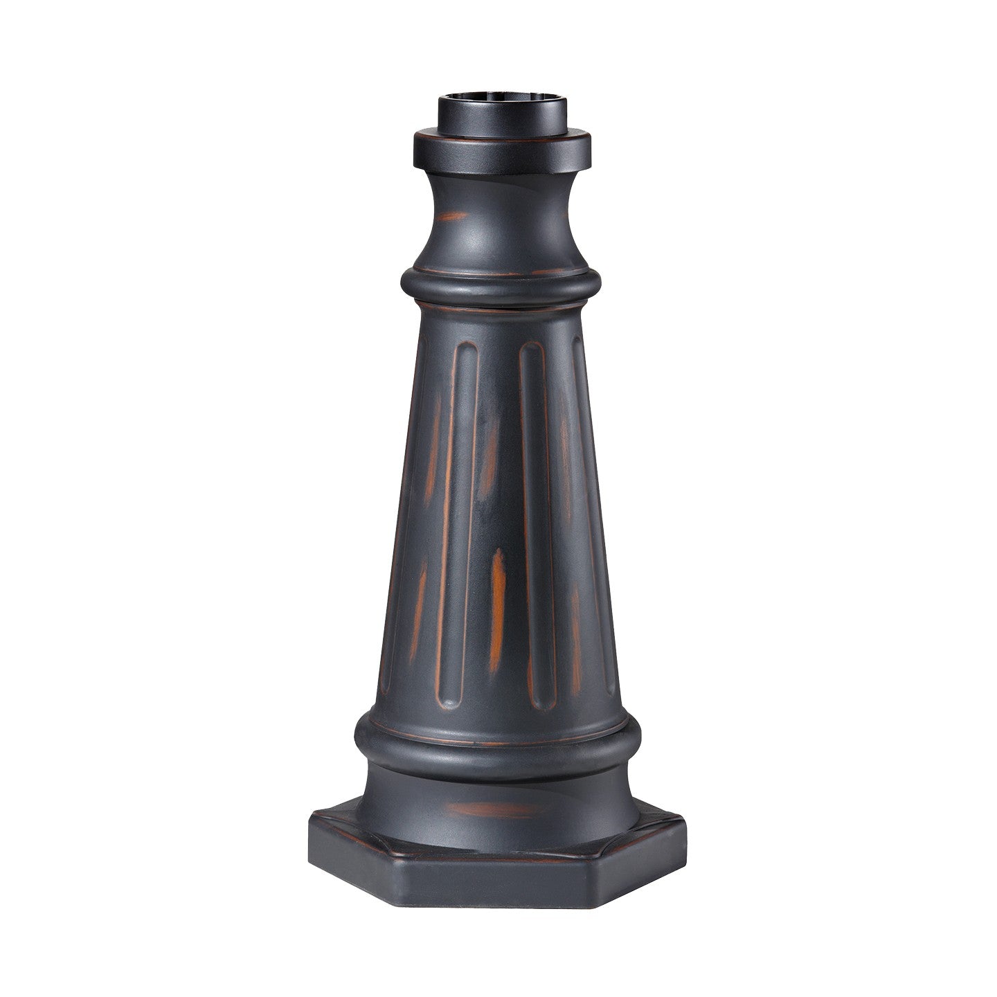 Generation Lighting - POSTBASE ES - Postbase - Outdoor Post Base - Espresso