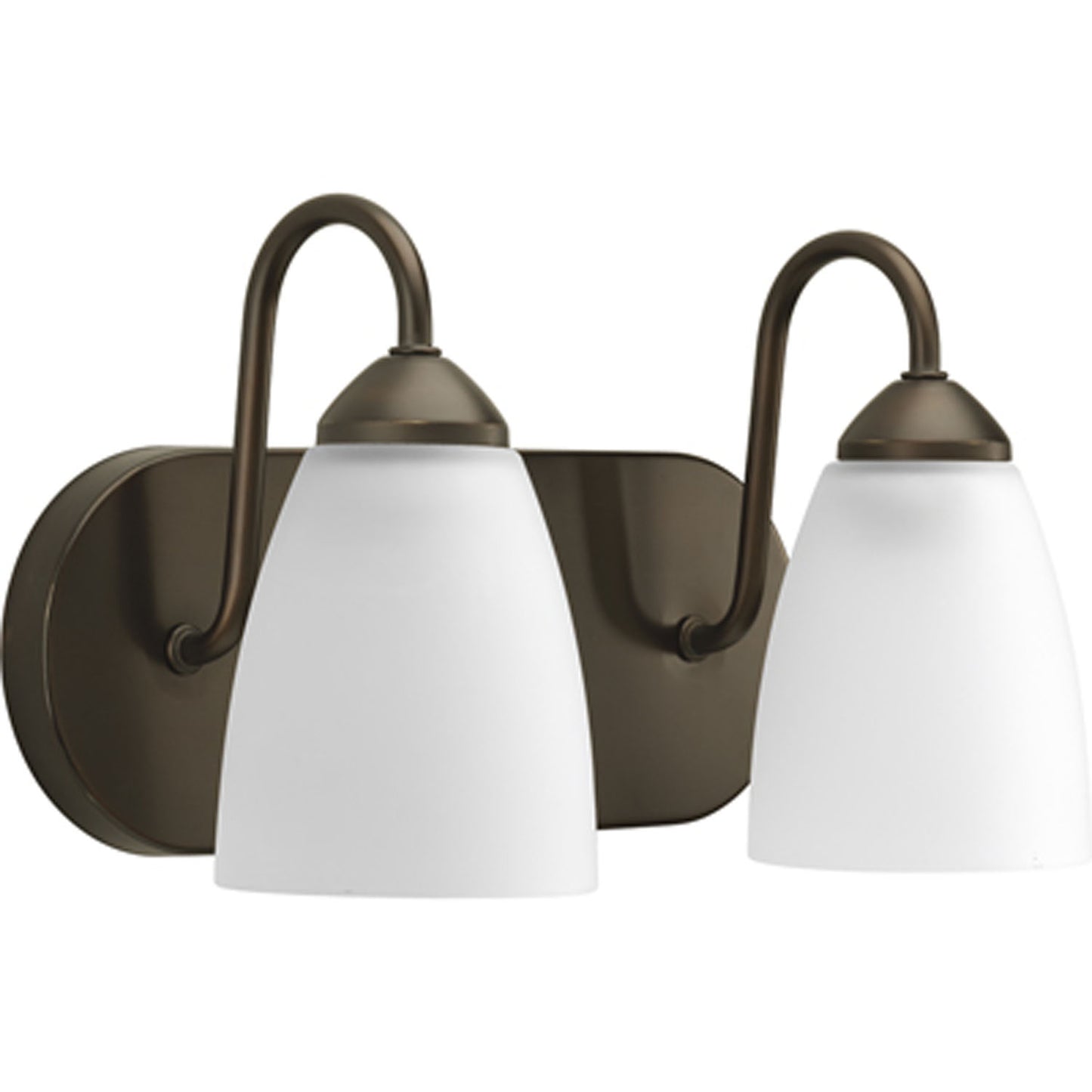 Gather Two Light Bath in Antique Bronze