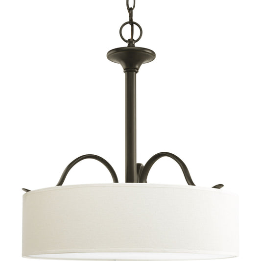 Inspire Three Light Pendant in Antique Bronze