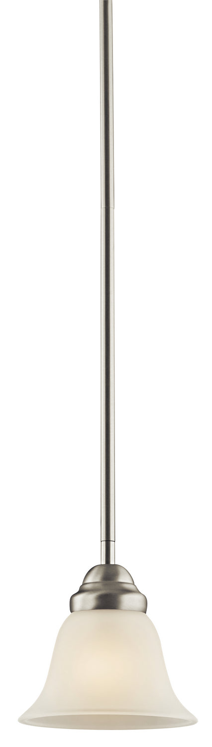 Wynberg One Light Mini Pendant in Brushed Nickel