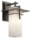 Caterham One Light Outdoor Wall Mount in Olde Bronze