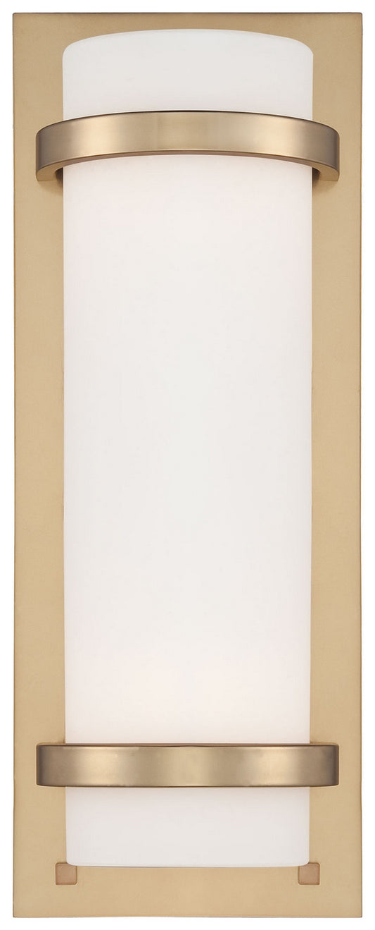 Fieldale Lodge Two Light Wall Sconce in Honey Gold