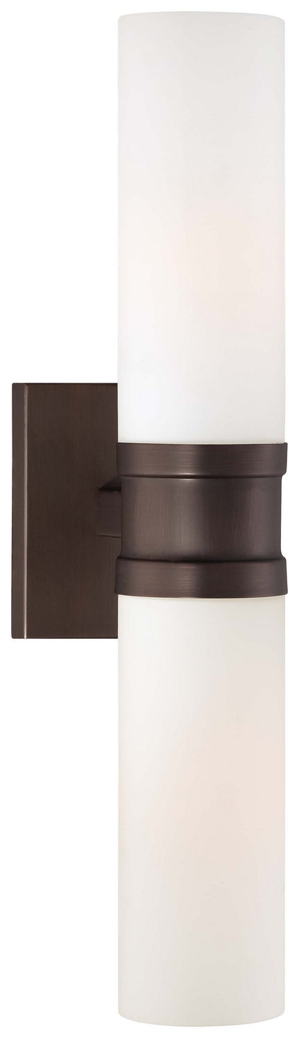 Two Light Wall Sconce in Copper Bronze Patina