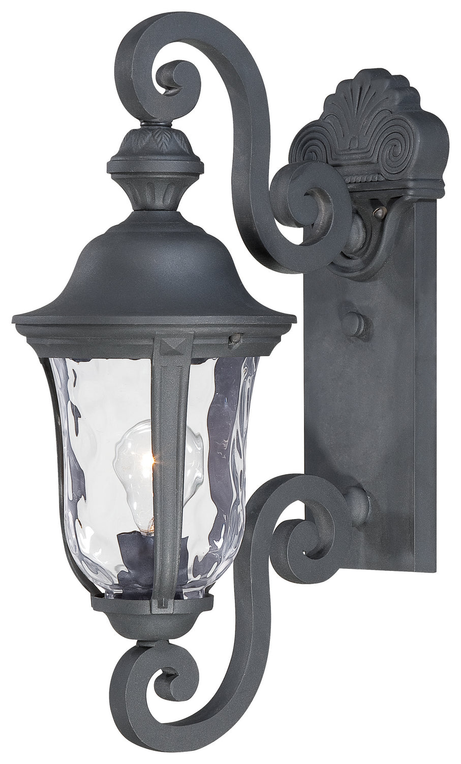 Ardmore One Light Outdoor Wall Mount in Coal