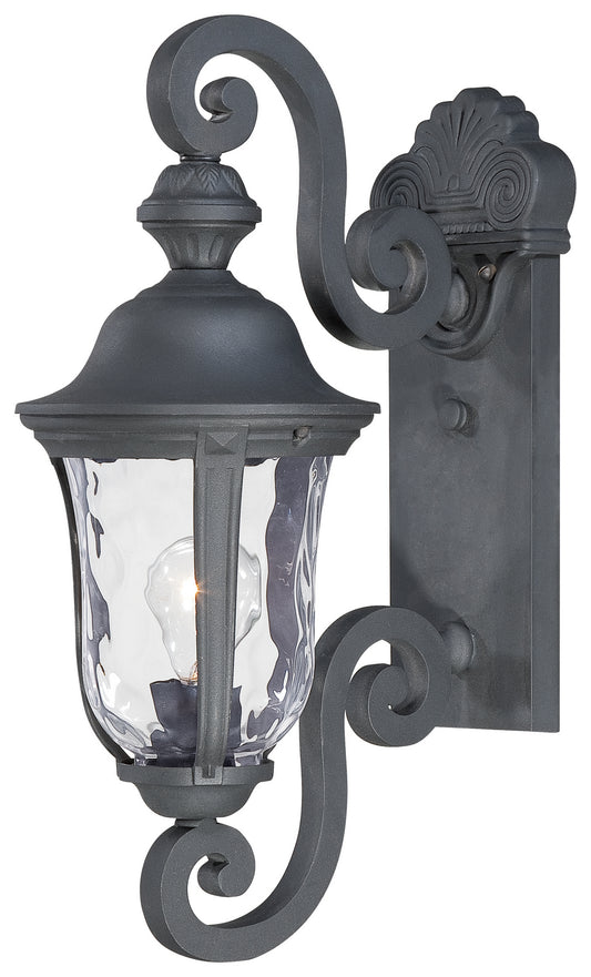 Ardmore One Light Outdoor Wall Mount in Coal