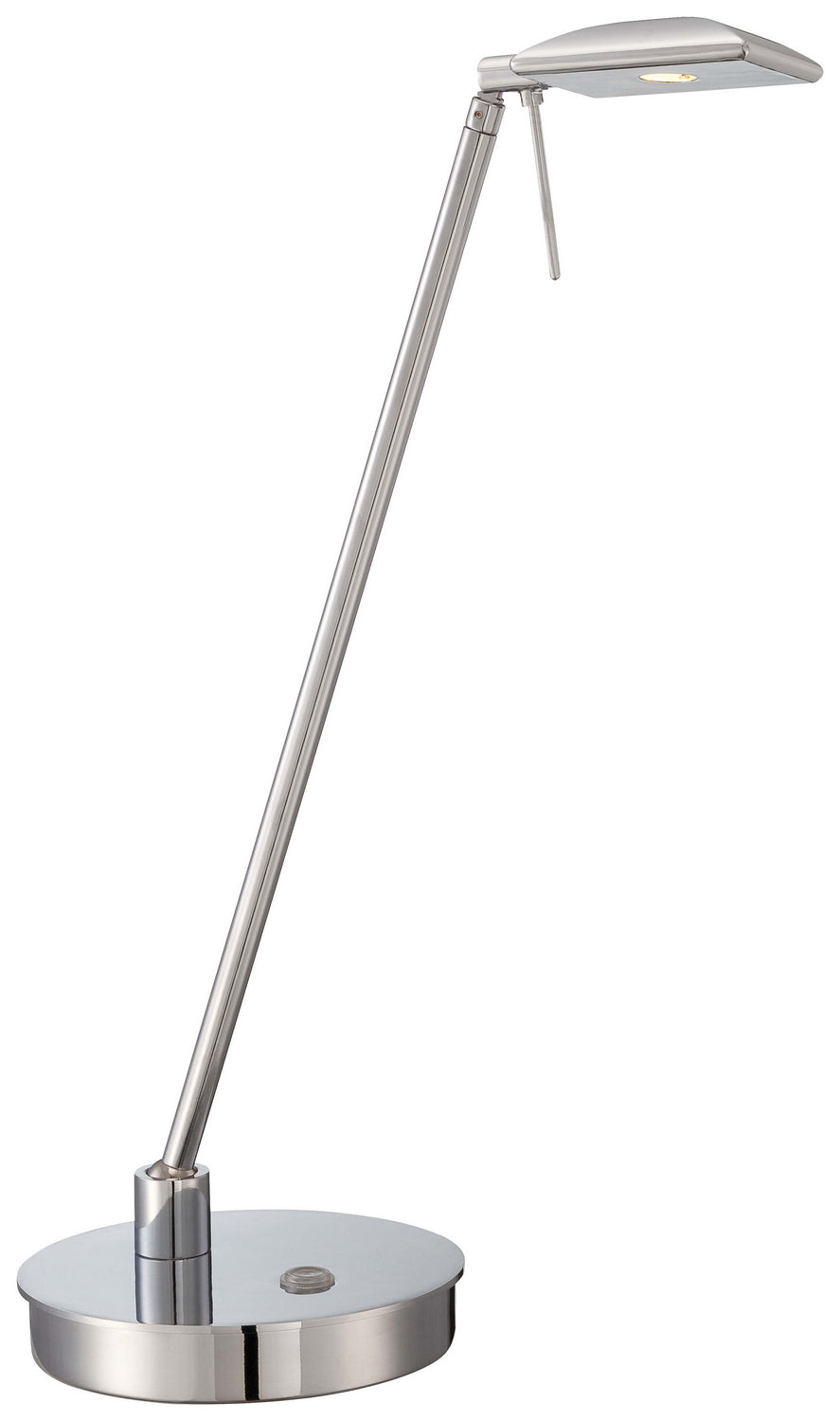George's Reading Room LED Table Lamp in Chrome