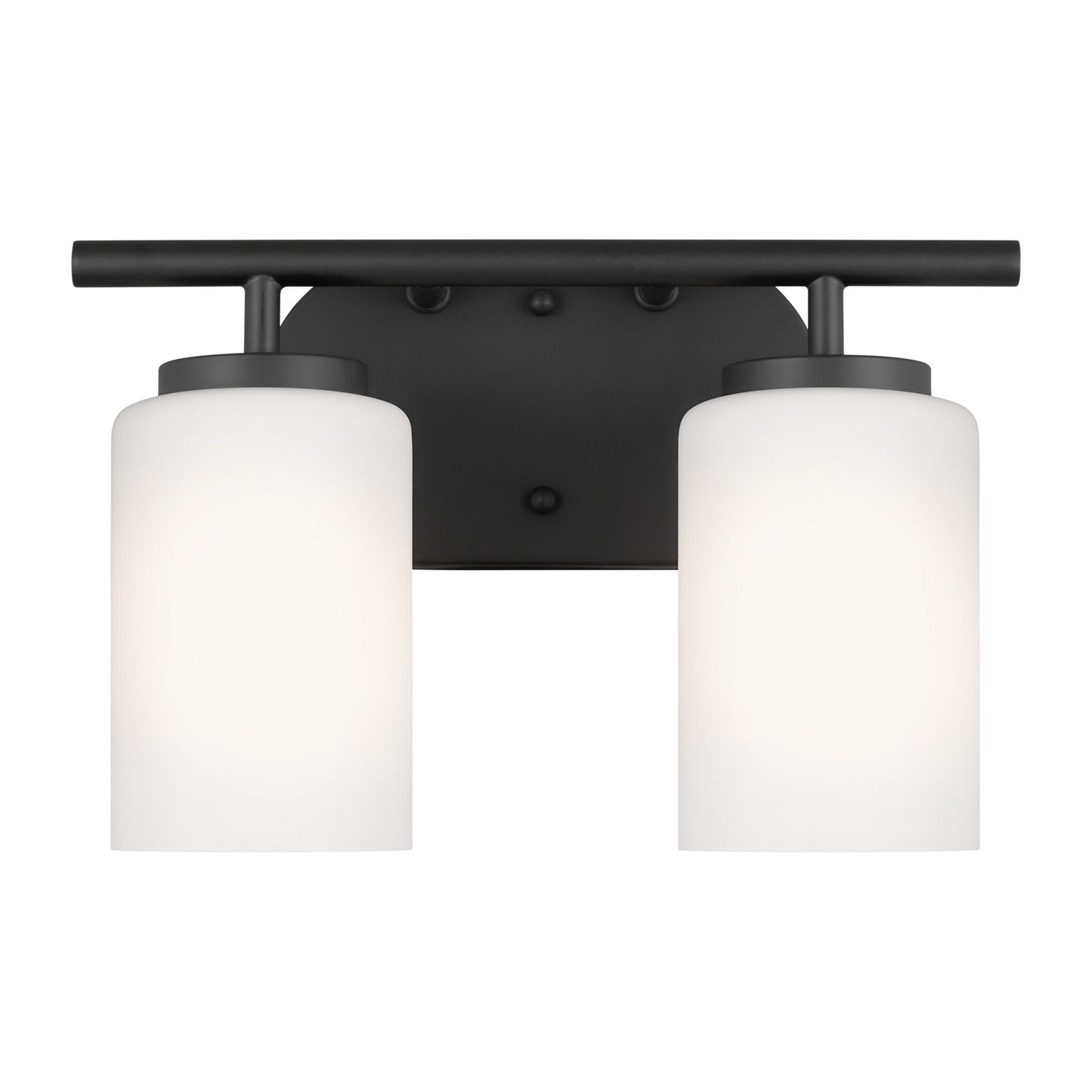 Oslo Two Light Wall / Bath in Midnight Black