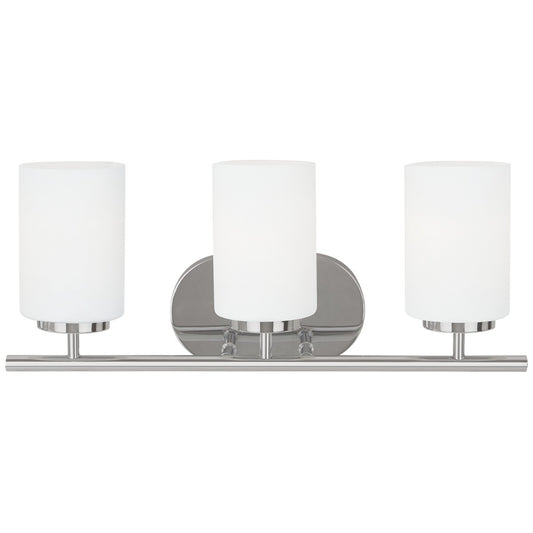 Generation Lighting - 41162-05 - Three Light Wall / Bath - Oslo - Chrome