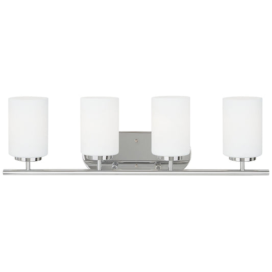 Generation Lighting - 41163-05 - Four Light Wall / Bath - Oslo - Chrome