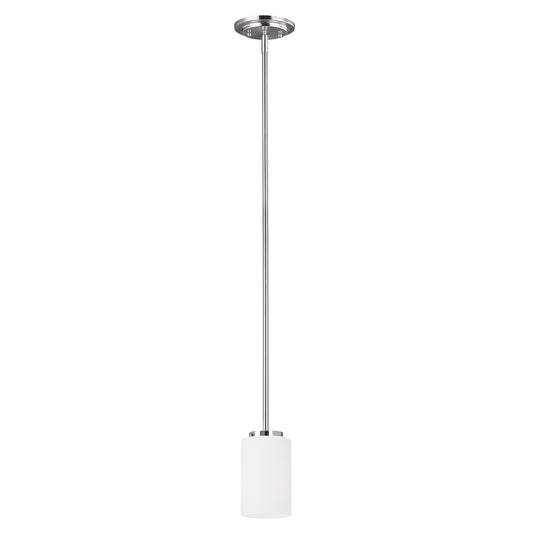 Oslo One Light Mini-Pendant in Chrome