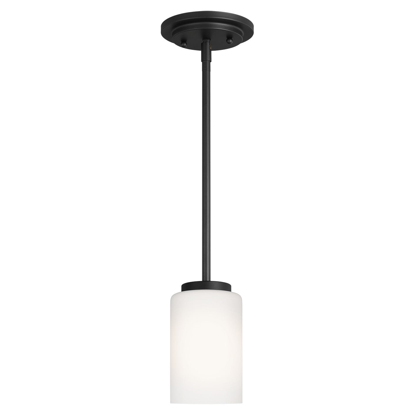 Generation Lighting - 61160-112 - One Light Mini-Pendant - Oslo - Midnight Black
