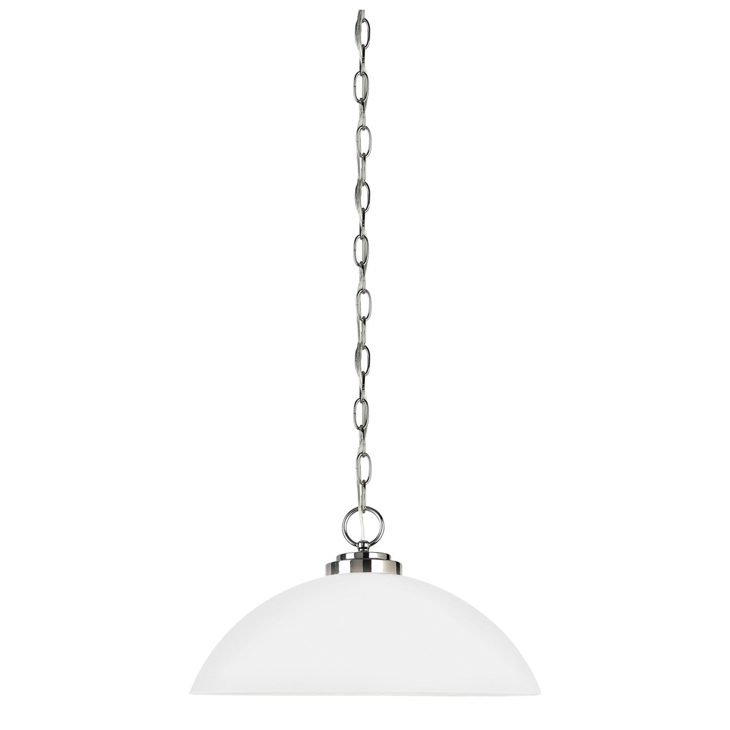 Oslo One Light Pendant in Chrome