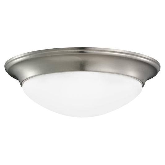 Nash One Light Flush Mount in Brushed Nickel