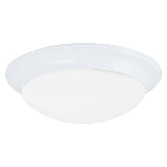 Nash Three Light Flush Mount in White