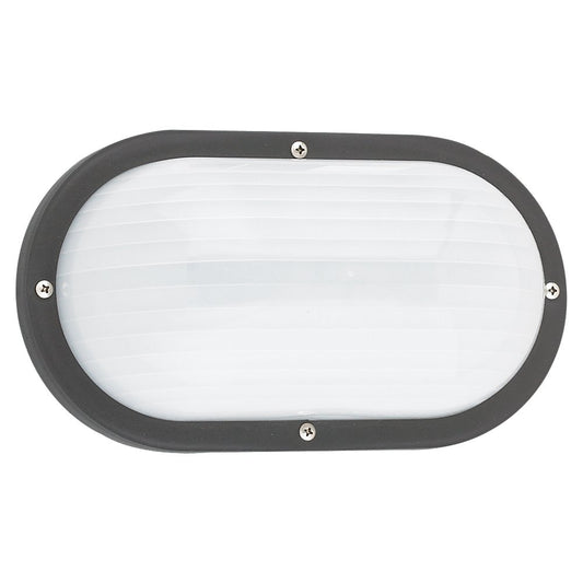Bayside One Light Outdoor Wall Lantern in Black