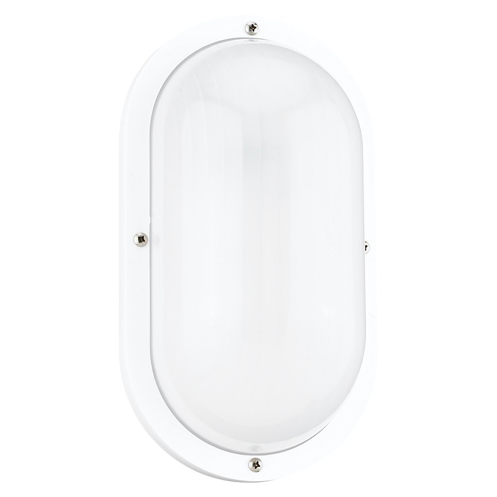 Bayside One Light Outdoor Wall Lantern in White