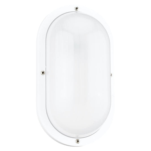 Bayside One Light Outdoor Wall Lantern in White