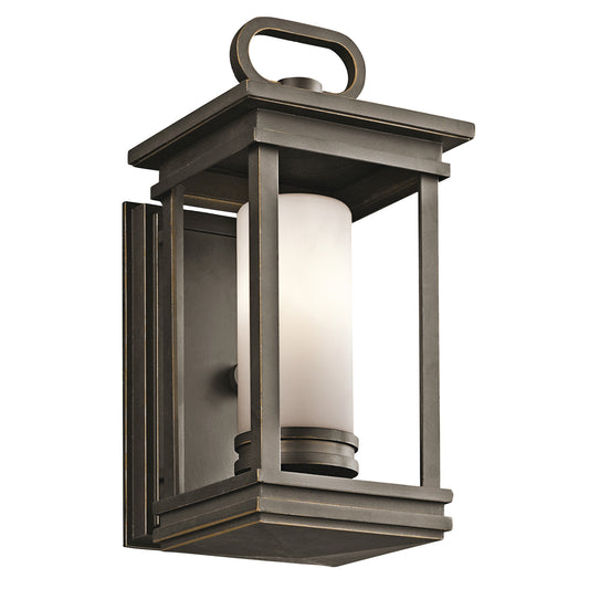 South Hope One Light Outdoor Wall Mount in Rubbed Bronze