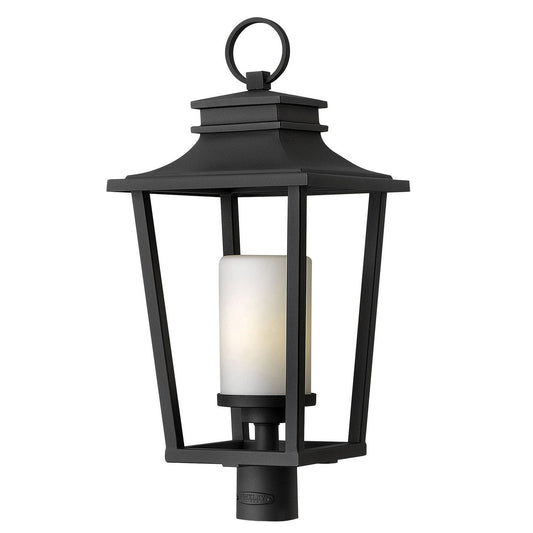 Sullivan LED Post Top or Pier Mount Lantern in Black