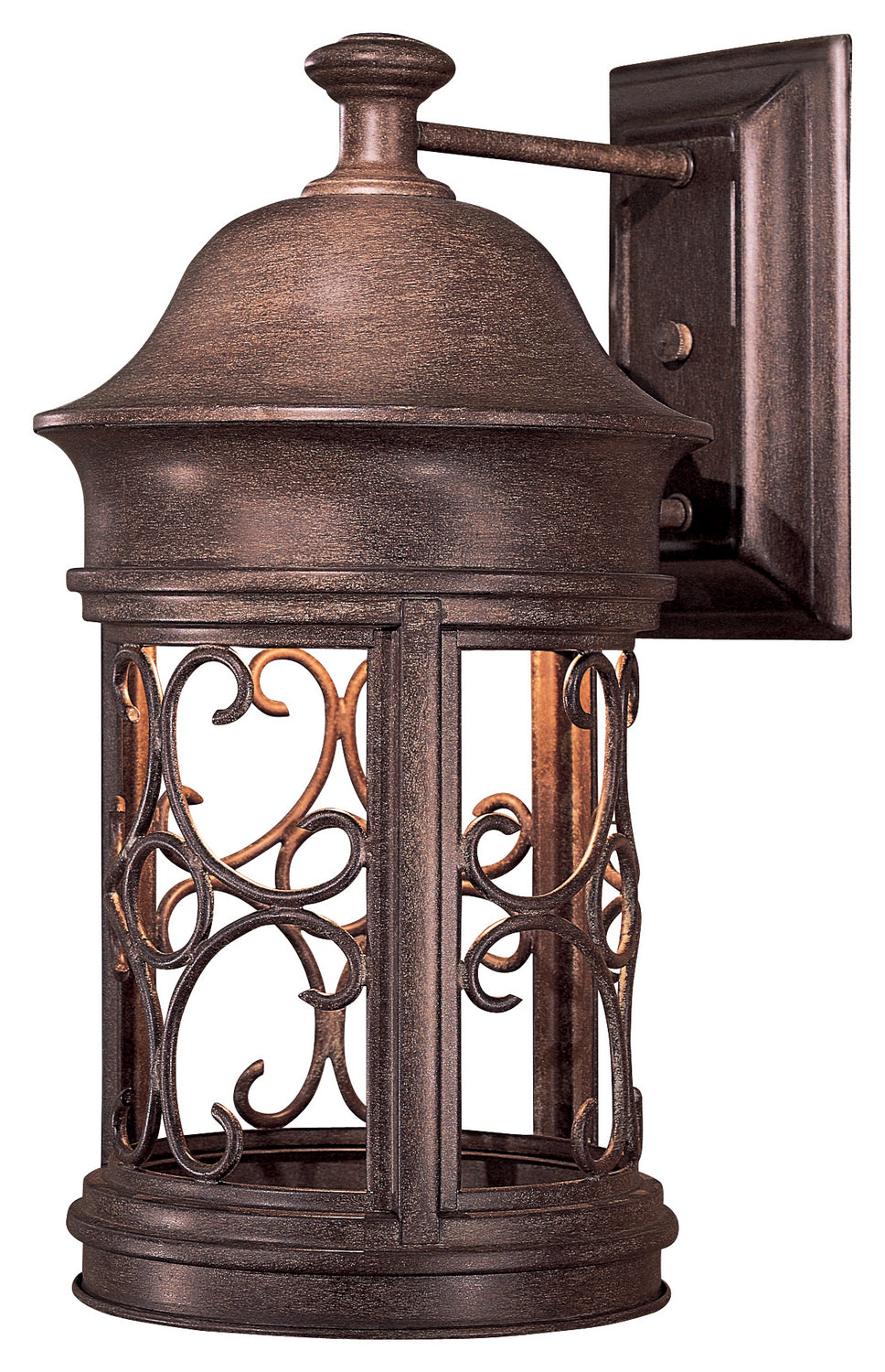 Sage Ridge One Light Wall Mount in Vintage Rust