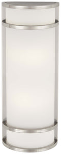Bay View Two Light Pocket Lantern in Brushed Stainless Steel