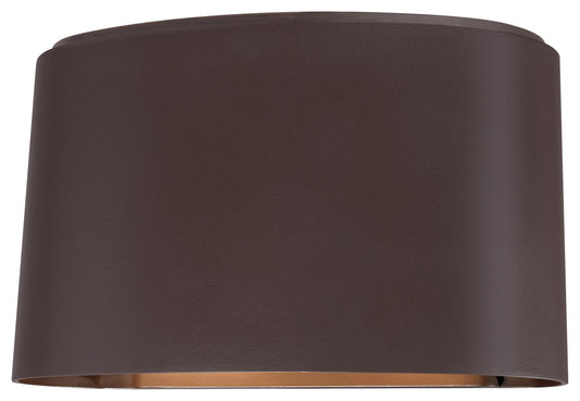 Everton Rain Two Light Outdoor Pocket Lantern in Dorian Bronze