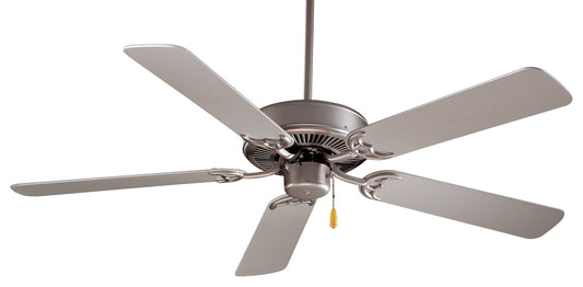Contractor 42"Ceiling Fan in Brushed Steel