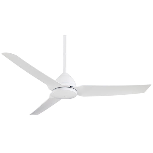 Java 54" Ceiling Fan in Flat White