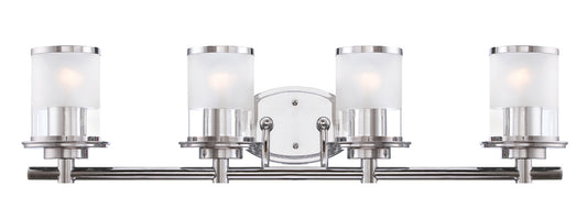 Essence Four Light Bath Bar in Chrome