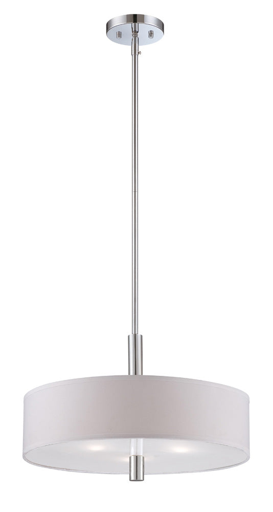 Cordova Three Light Pendant in Chrome