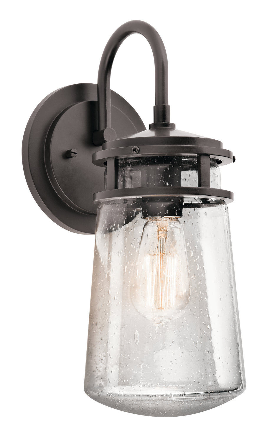 Lyndon One Light Outdoor Wall Mount in Architectural Bronze