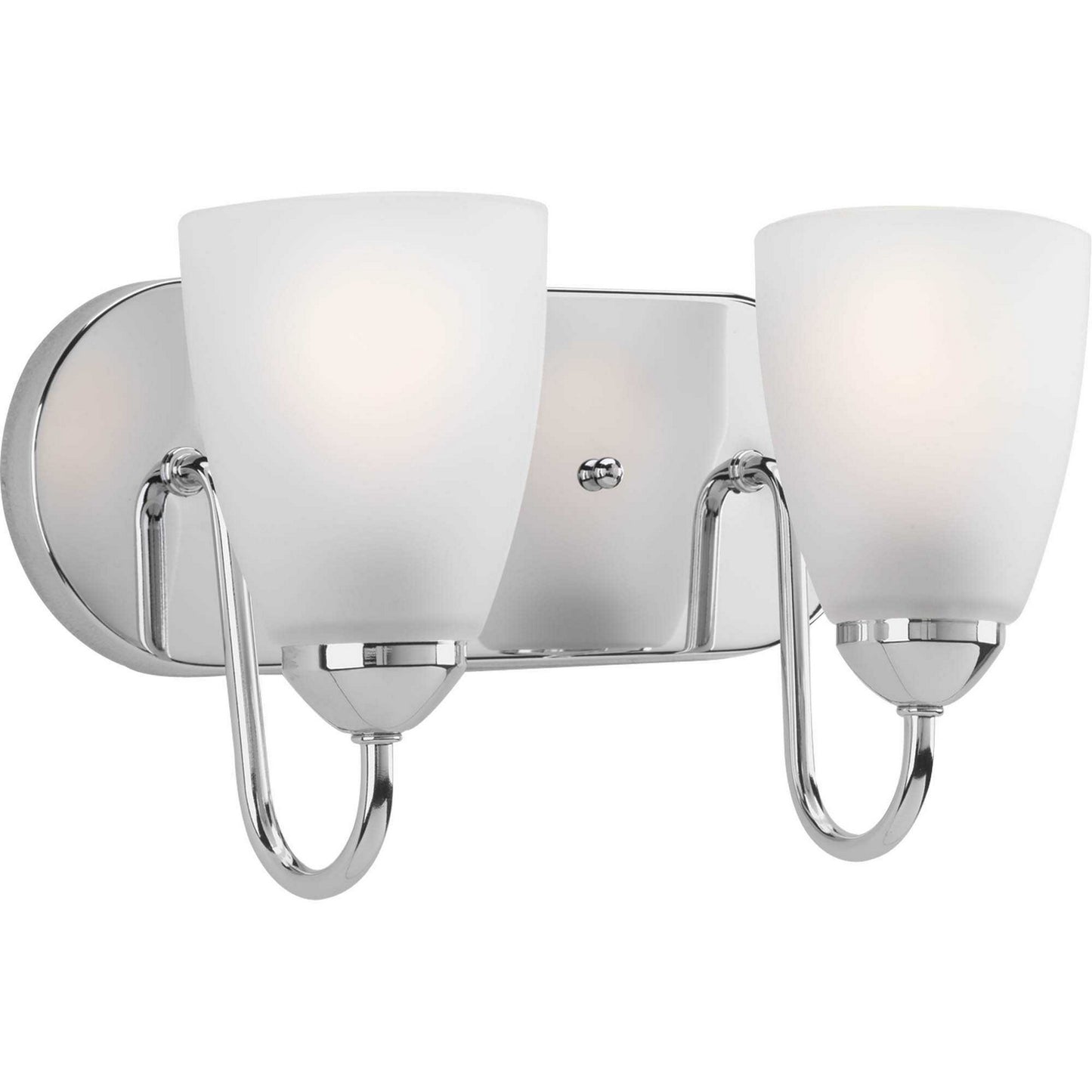 Progress Lighting - P2707-15 - Two Light Bath - Gather - Polished Chrome