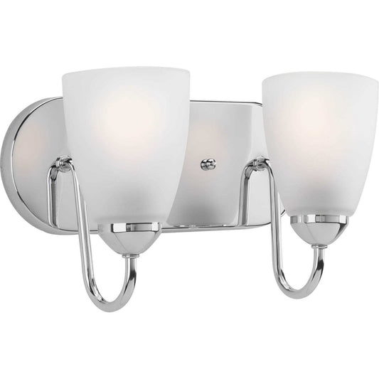 Progress Lighting - P2707-15 - Two Light Bath - Gather - Polished Chrome