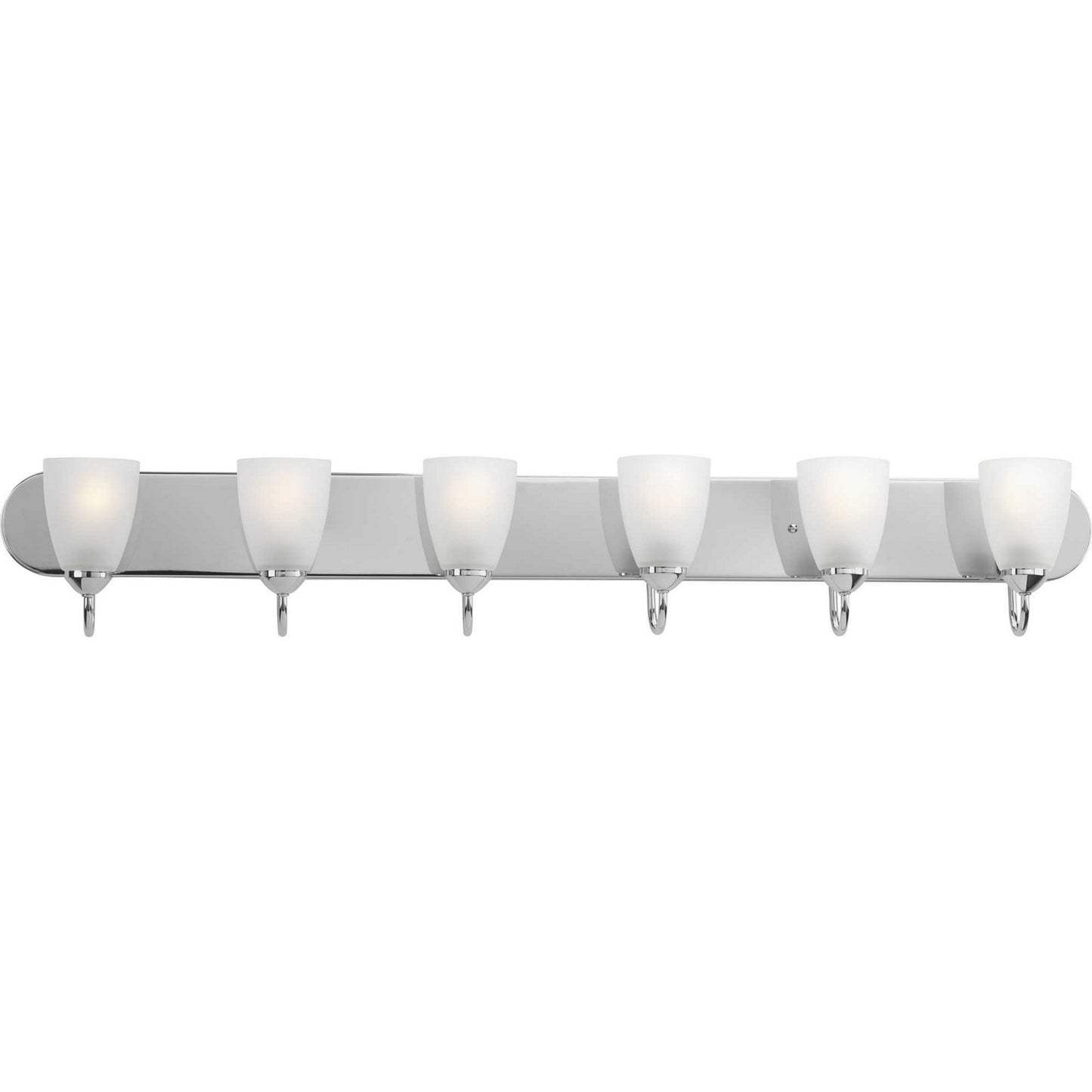Gather Six Light Bath in Polished Chrome