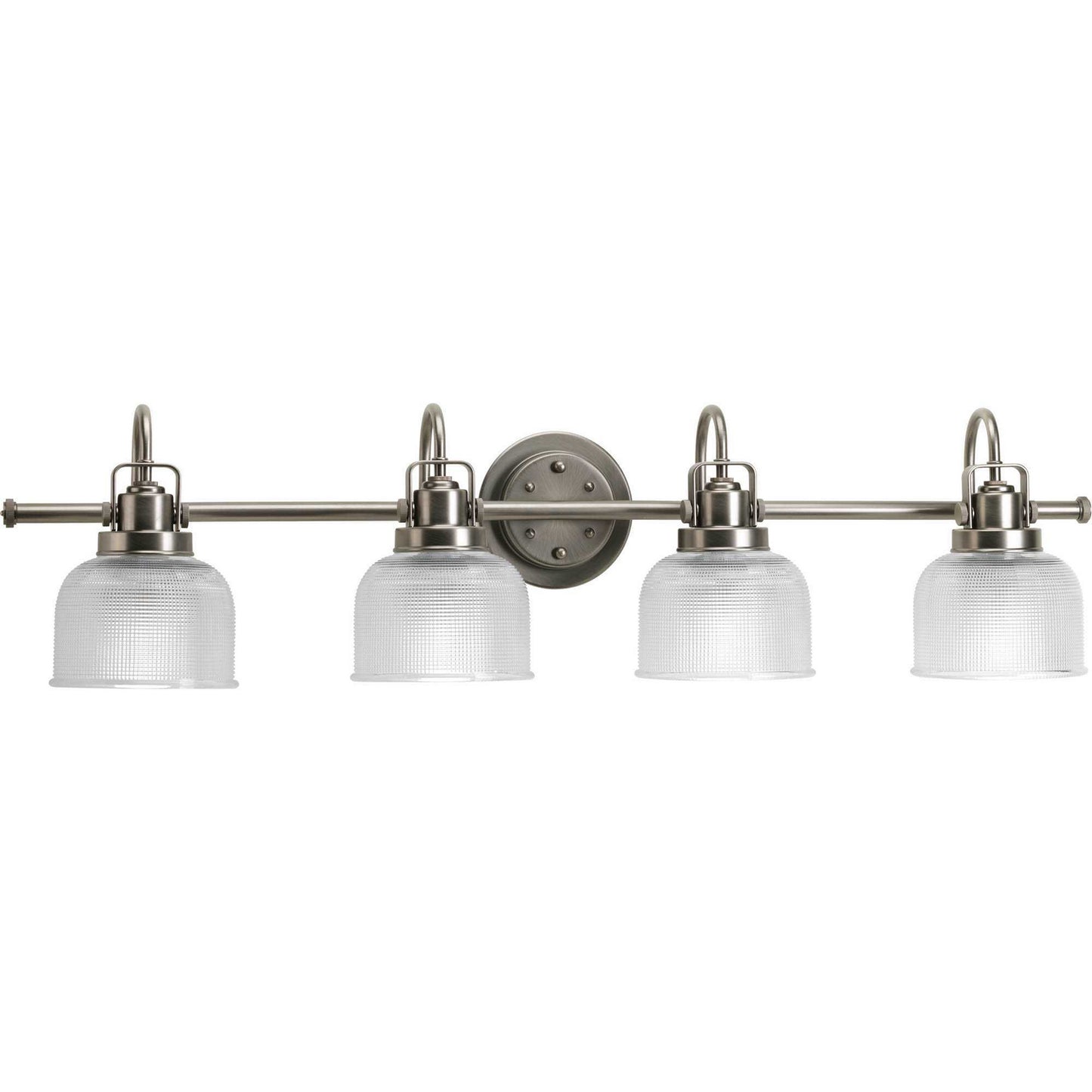 Archie Four Light Bath Bracket in Antique Nickel