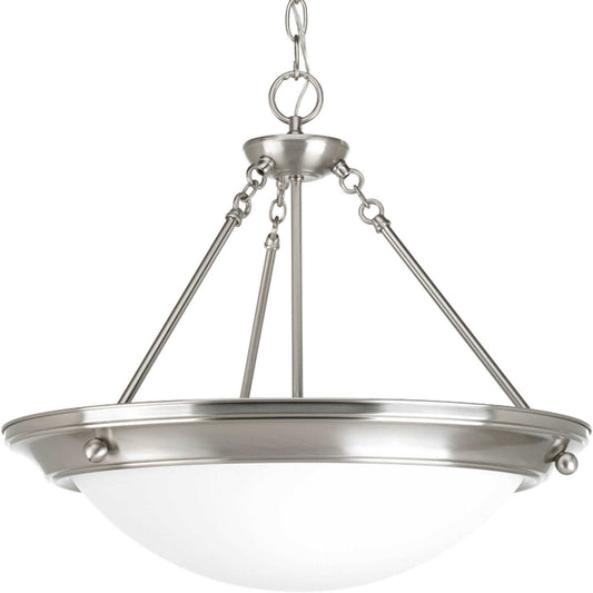 Eclipse Four Light Pendant in Brushed Nickel