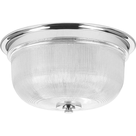 Archie Two Light Flush Mount in Polished Chrome