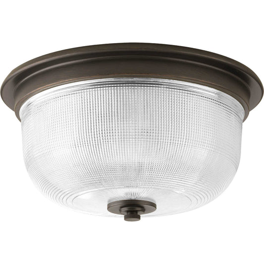 Archie Two Light Flush Mount in Venetian Bronze