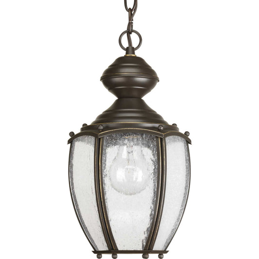 Roman Coach One Light Lantern in Antique Bronze