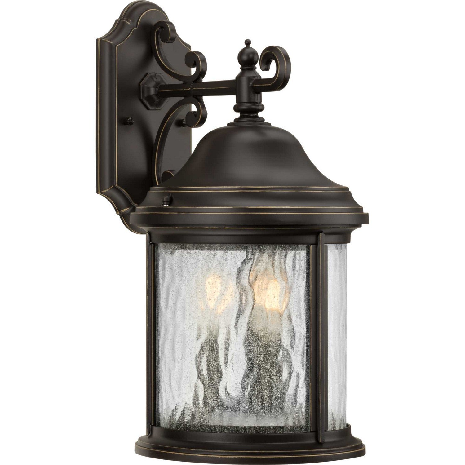 Progress Lighting - P5650-20 - Three Light Large Wall Lantern - Ashmore - Antique Bronze