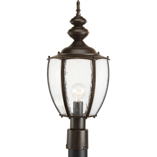 Roman Coach One Light Post Lantern in Antique Bronze