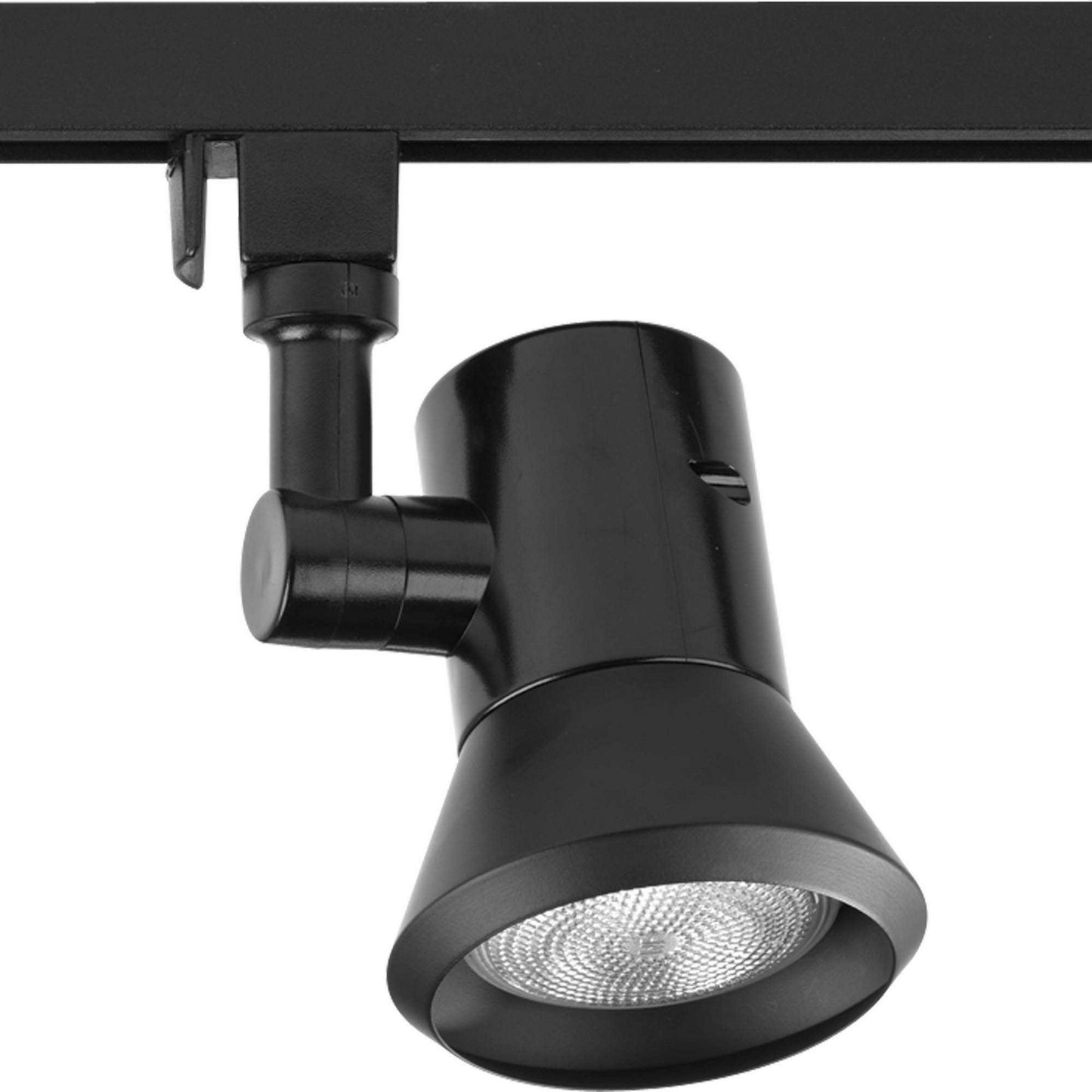 Alpha Trak Shallow Profile One Light Track Head in Black