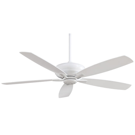 Kola-XL 60"Ceiling Fan in White