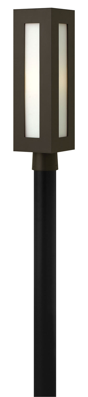 Dorian LED Post Top or Pier Mount Lantern in Bronze