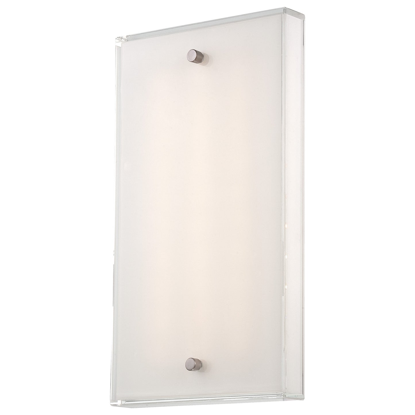 Framework LED Wall Sconce in Brushed Nickel
