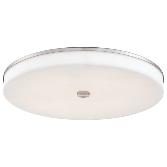 U. H. O. LED Wall Sconce/ Flush Mount in Brushed Nickel