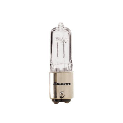 50W T4 JD Halogen Clear BA15d Bayonet Double Contact 120V 61