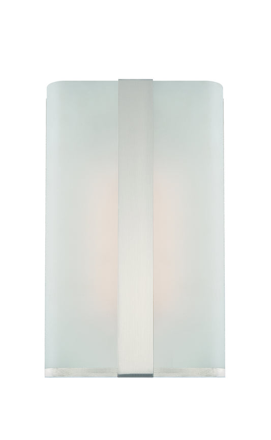 Urban LED Wall Sconce in Satin Platinum